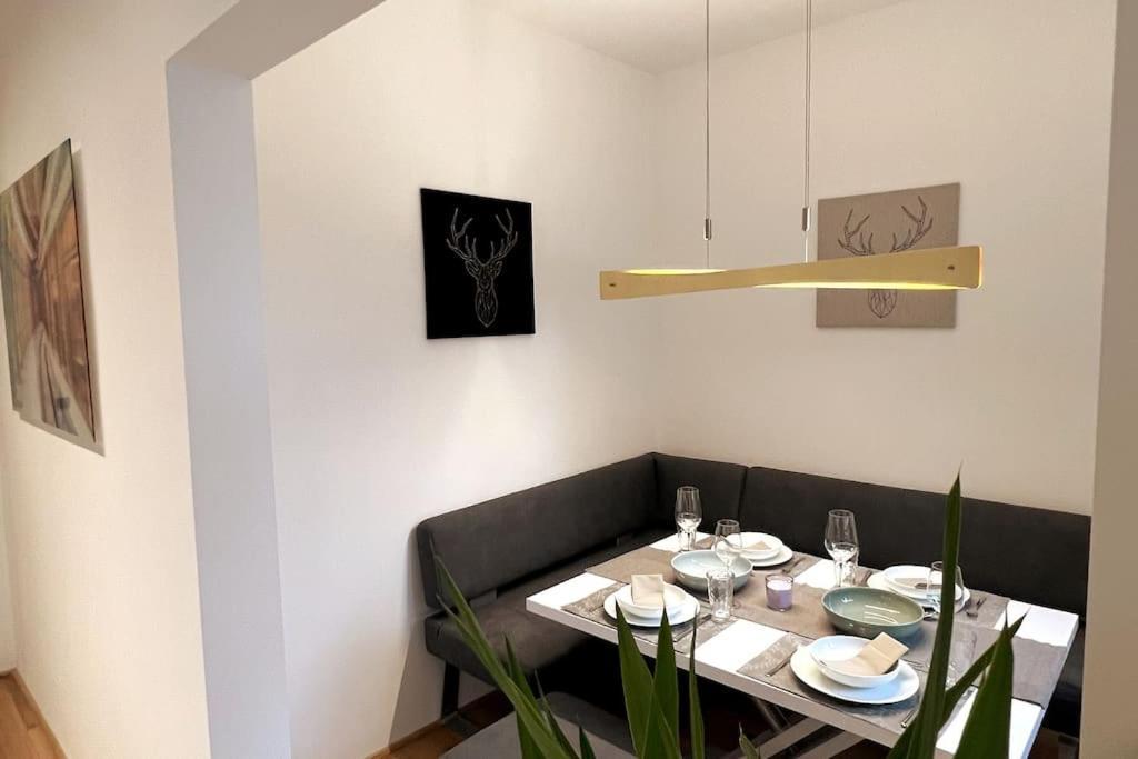 Soul-Apartment Balkon Privatparkplatz 2 Boxspringbetten 55Zoll Tv Wlan 莱比锡 外观 照片