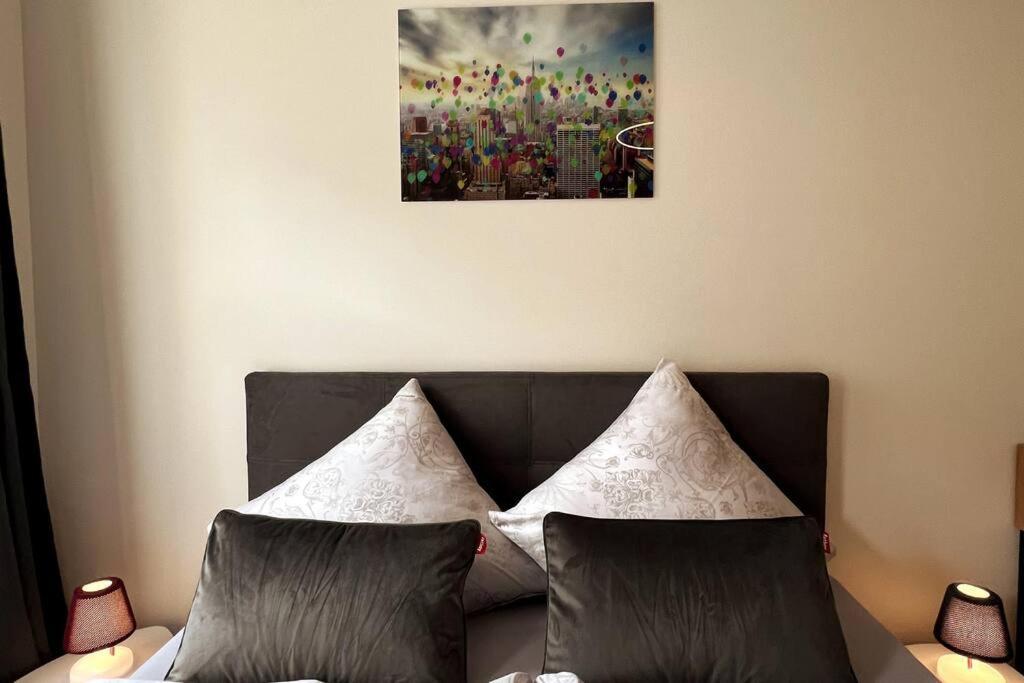 Soul-Apartment Balkon Privatparkplatz 2 Boxspringbetten 55Zoll Tv Wlan 莱比锡 外观 照片